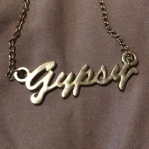 Gold “Gypsy” necklace 🔵🔵